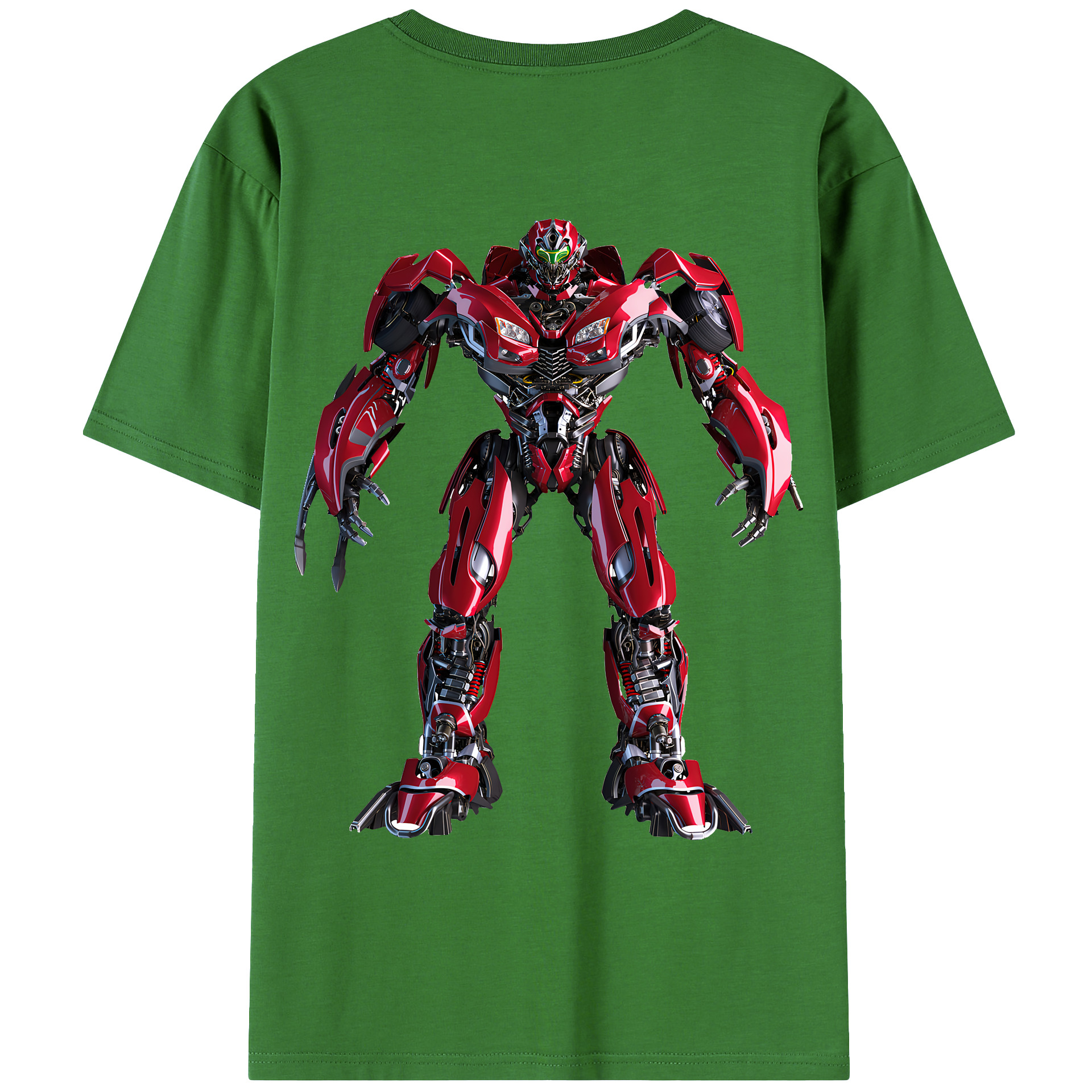 （画像用） Transformers トランスフォーマー レディース半袖Tシャツ(バックプリント)